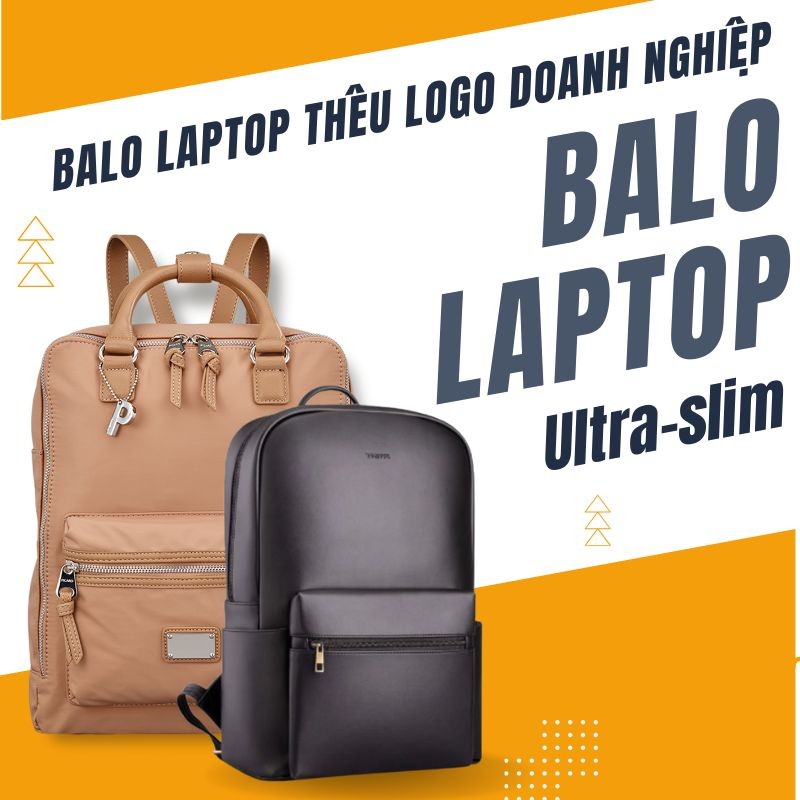 Balo du lịch in logo quà tặng